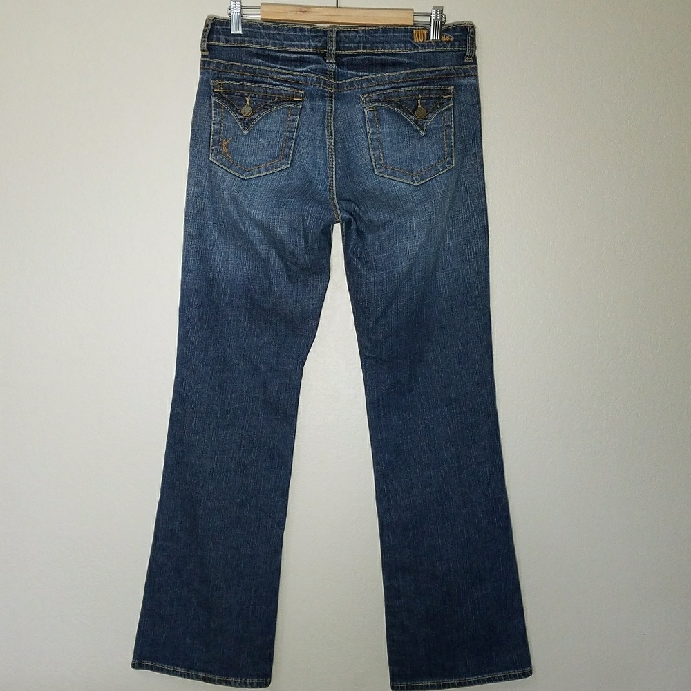 Kut from the Kloth Button Flap Pocket Boot Size 10